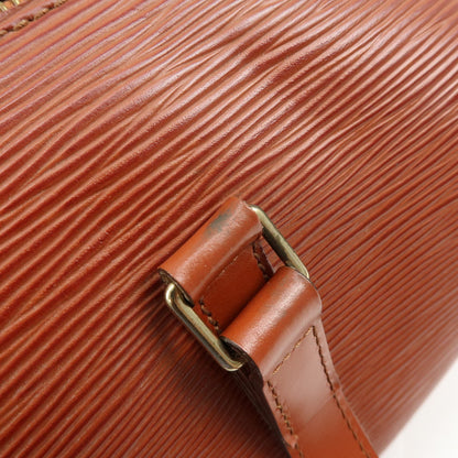 Louis Vuitton Soufflot Epi Leather, Brown, Leather, Handbag