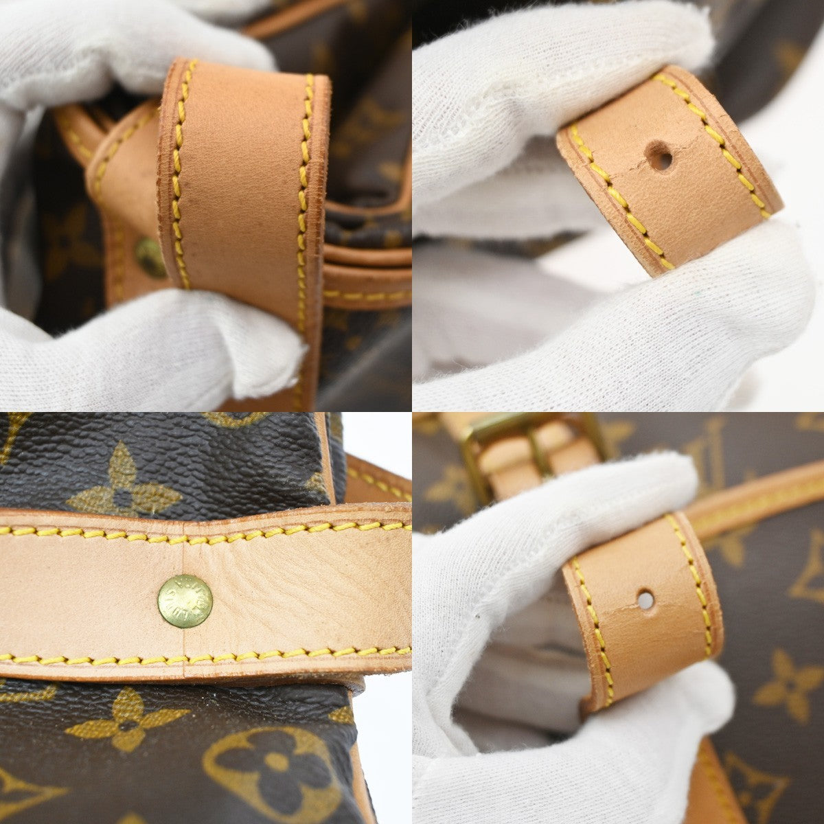 Louis Vuitton Saumur Monogram Canvas, Brown, Canvas, Shoulder Bag