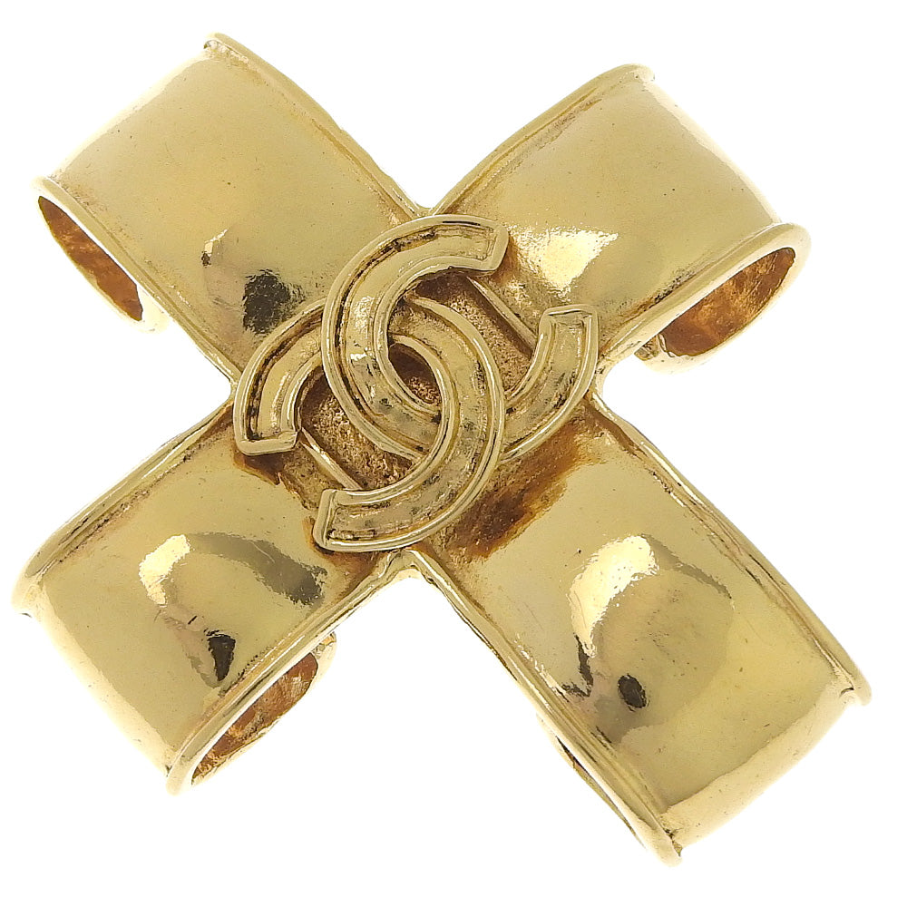 Chanel Broche, Gold, Gold Plated, brooch