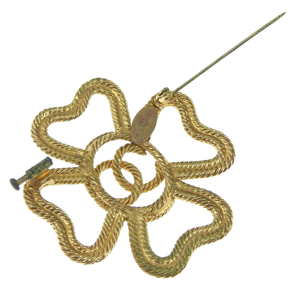 Chanel Broche, Gold, Gold Plated, brooch