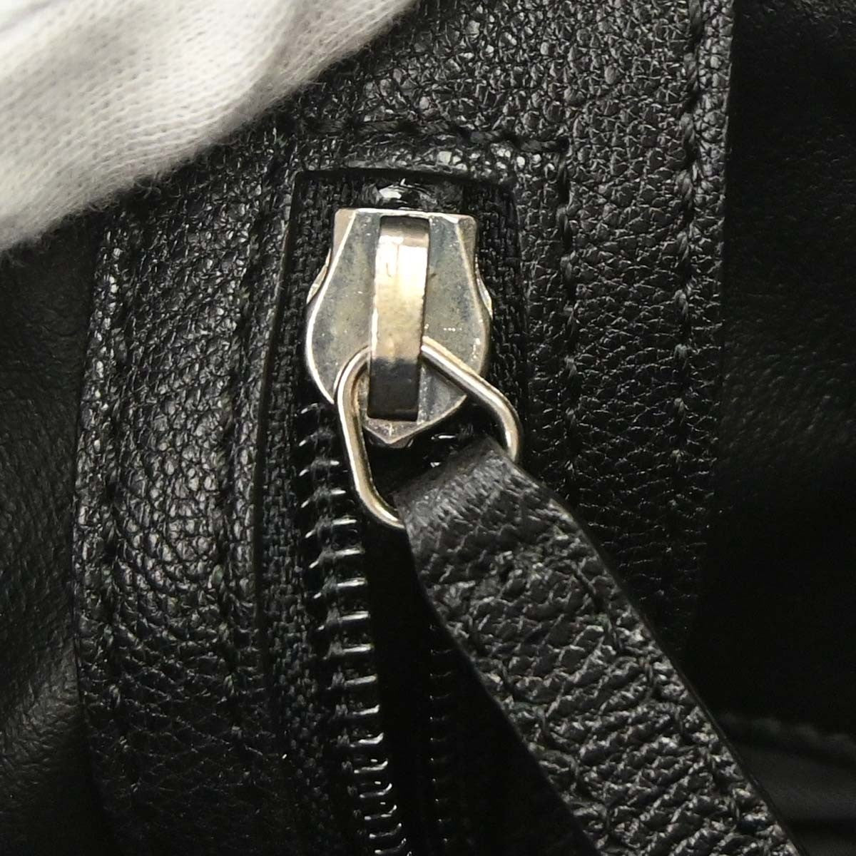 Chanel Biarritz Tote Quilted Coated Canvas, Black, Canvas, Tote Bag