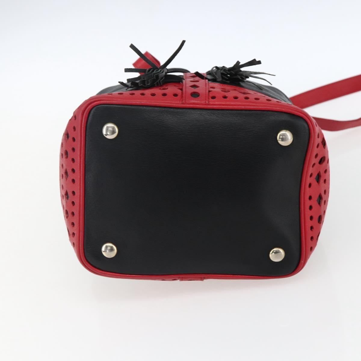 Saint Laurent Vintage Leather, Black, Leather, Shoulder Bag
