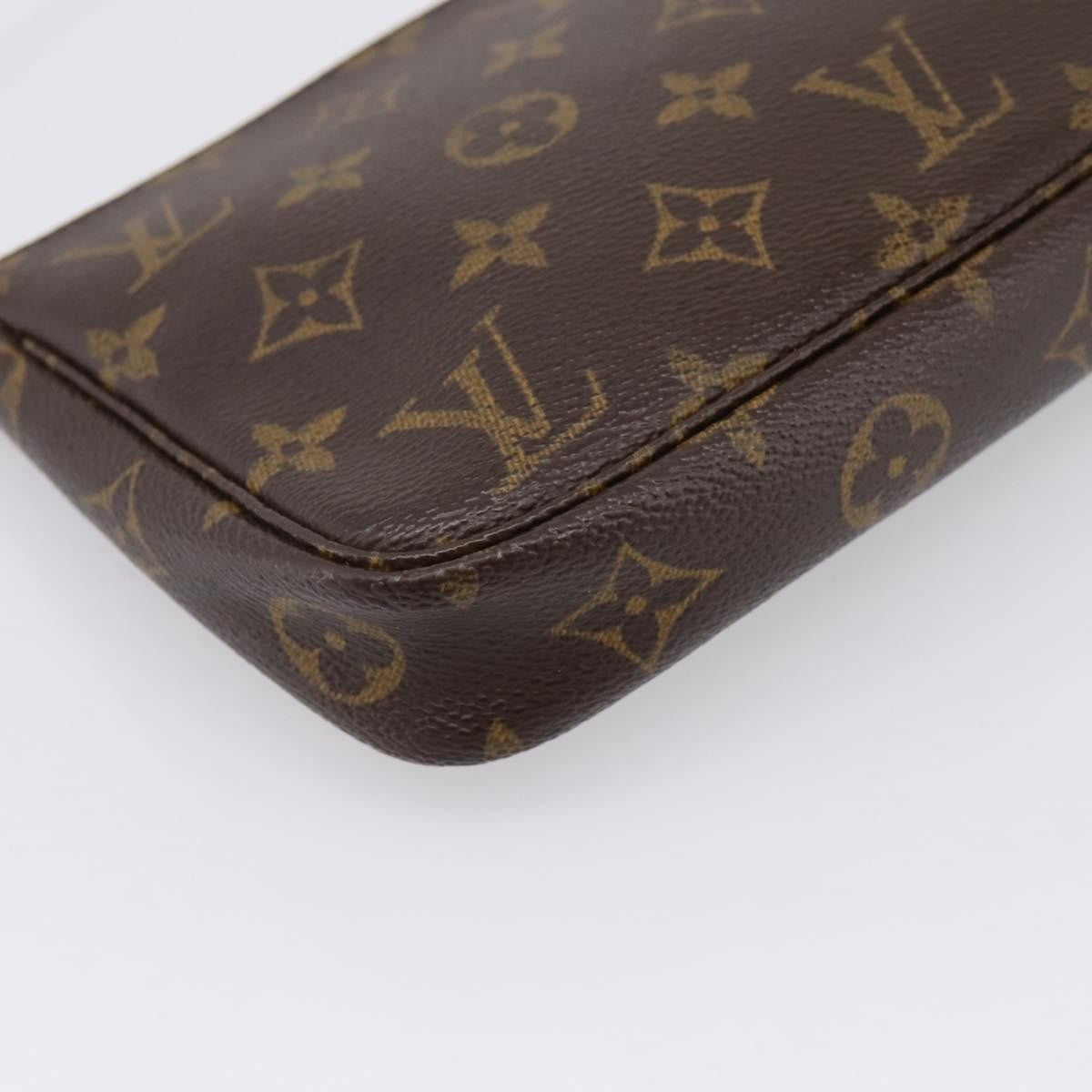 Louis Vuitton Pochette Accessoires NM Monogram Canvas, Brown, Canvas, Clutch
