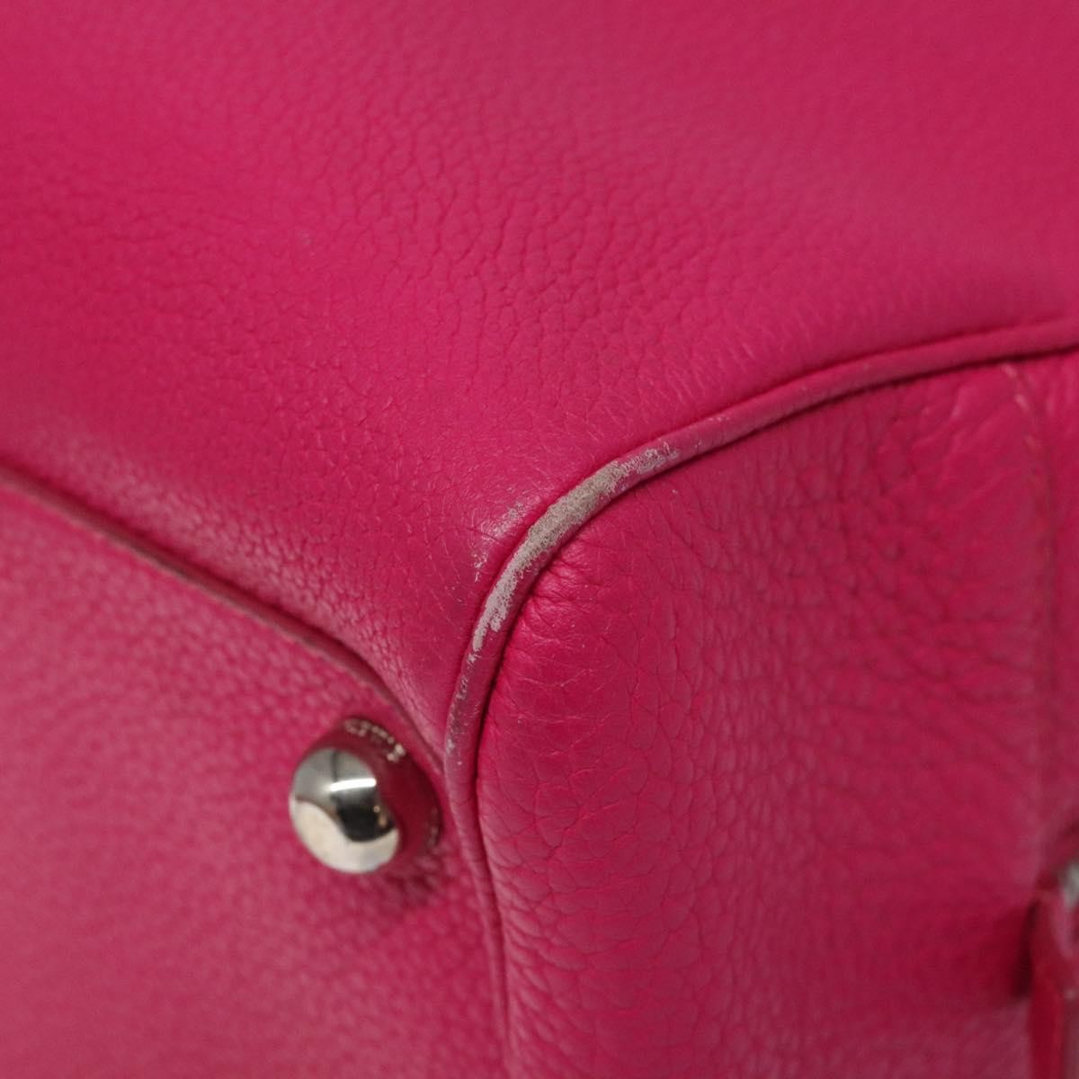 Loewe Vintage Anagram Leather, Pink, Leather, Handbag