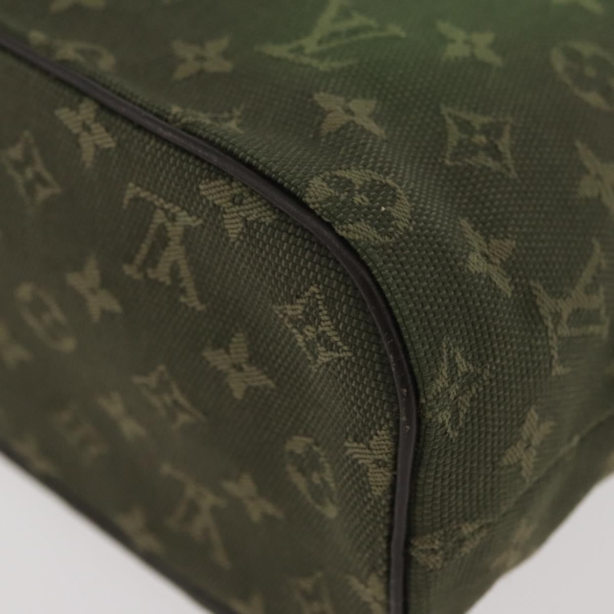 Louis Vuitton Lucille Mini Lin, Khaki, Canvas, Handbag