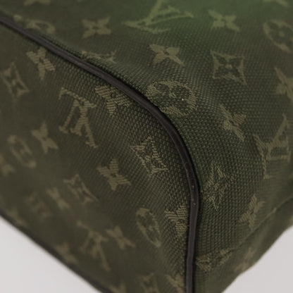 Louis Vuitton Lucille Mini Lin, Khaki, Canvas, Handbag
