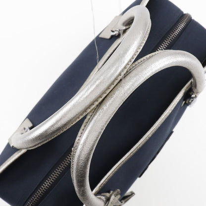Loewe Amazona, Navy, Canvas, handbag
