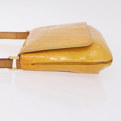 Louis Vuitton Thompson Street Monogram Vernis, Yellow, Patent Leather, Shoulder Bag
