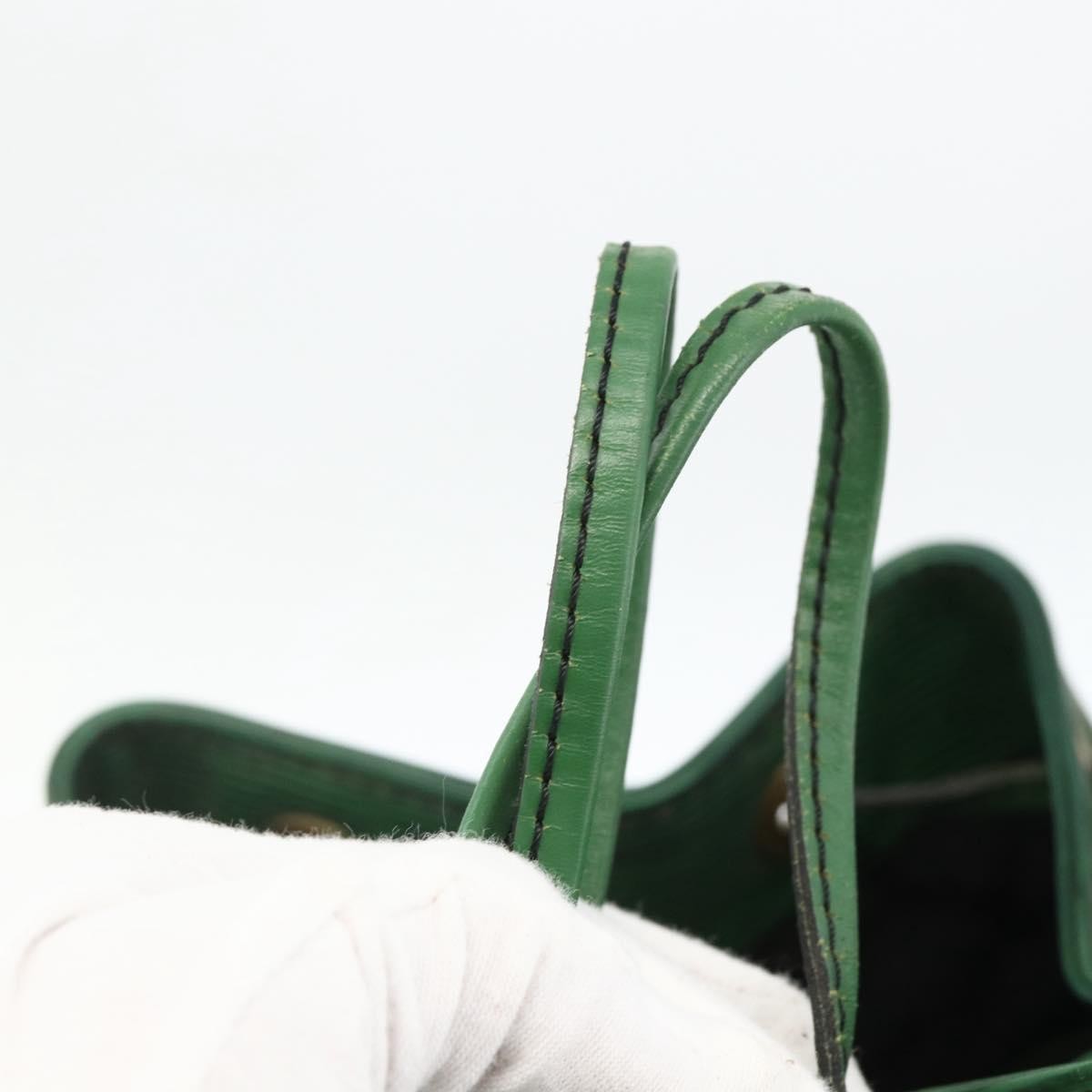 Louis Vuitton Noé Epi, Green, Leather, Shoulder Bag