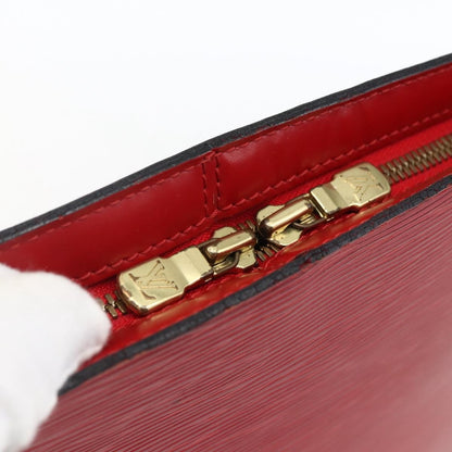 Louis Vuitton Lussac Epi Leather, Red, Leather, Shoulder Bag