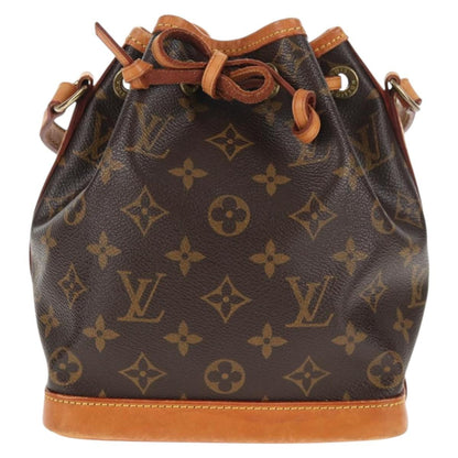 Louis Vuitton Petit Noe NM Monogram Canvas, Brown, Canvas, Handbag