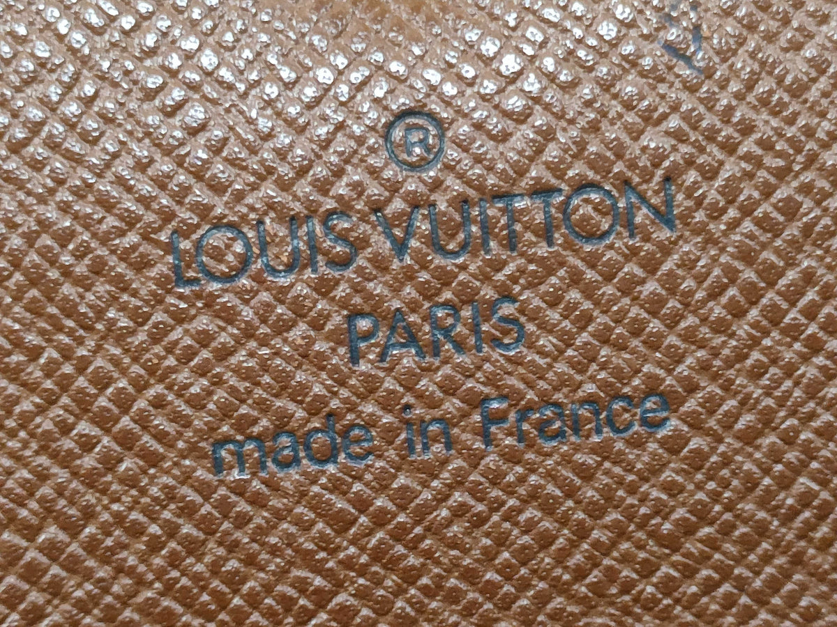 Louis Vuitton Sarah Monogram Canvas, Brown, Canvas, Wallet