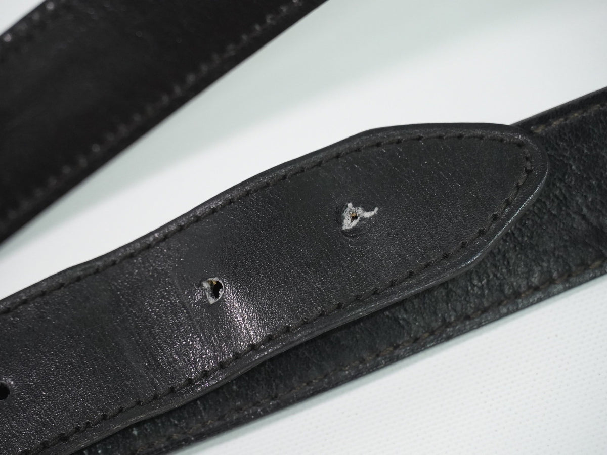 Celine Shoulder Leather, Black, Leather, Shoulder Bag