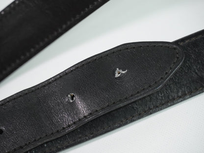 Celine Shoulder Leather, Black, Leather, Shoulder Bag