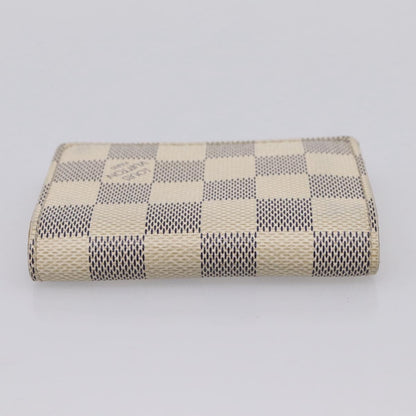 Louis Vuitton Envelope Business Card Holder Damier, White, Canvas, Card Holder