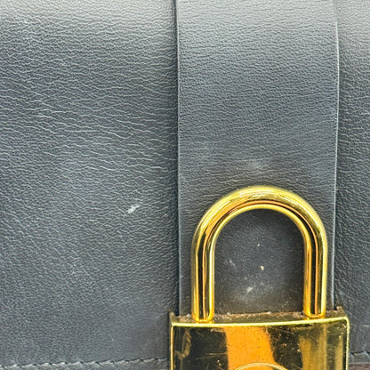 Louis Vuitton Locky Monogram Canvas with Leather, Black, Canvas, Handbag