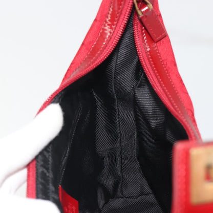 Gucci GG Shoulder GG Matelasse Leather, Red, Canvas, Shoulder Bag