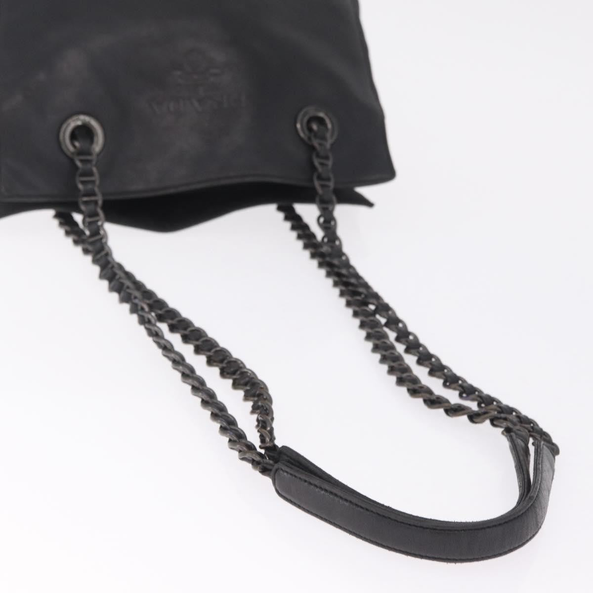 Prada Shoulder Leather, Black, Leather, Shoulder Bag