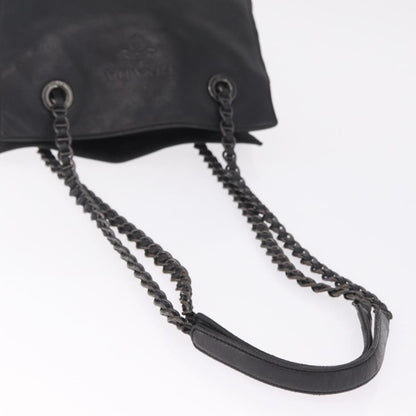 Prada Shoulder Leather, Black, Leather, Shoulder Bag