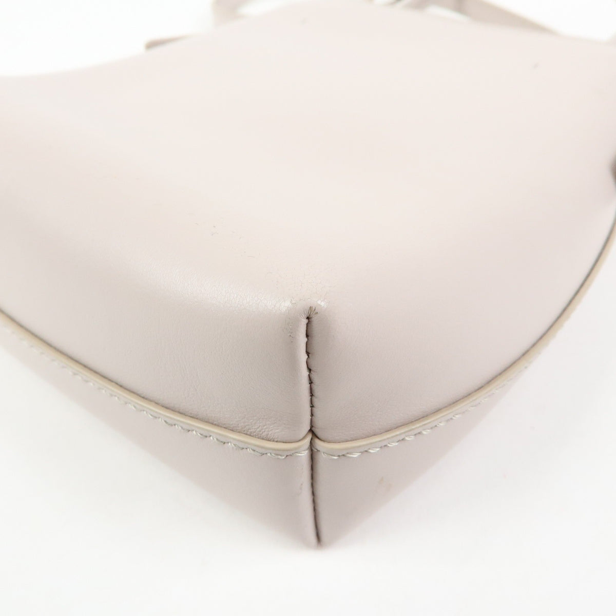 Chloe Sense Leather, Pink, Leather, Tote Bag