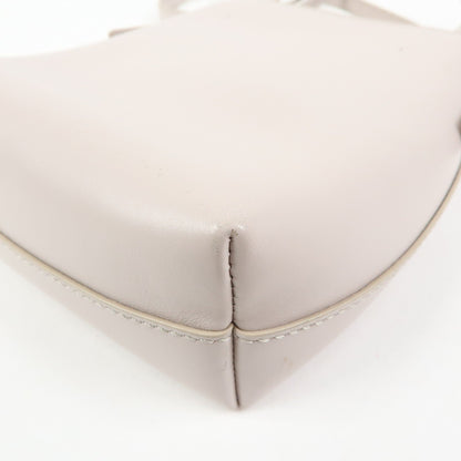 Chloe Sense Leather, Pink, Leather, Tote Bag