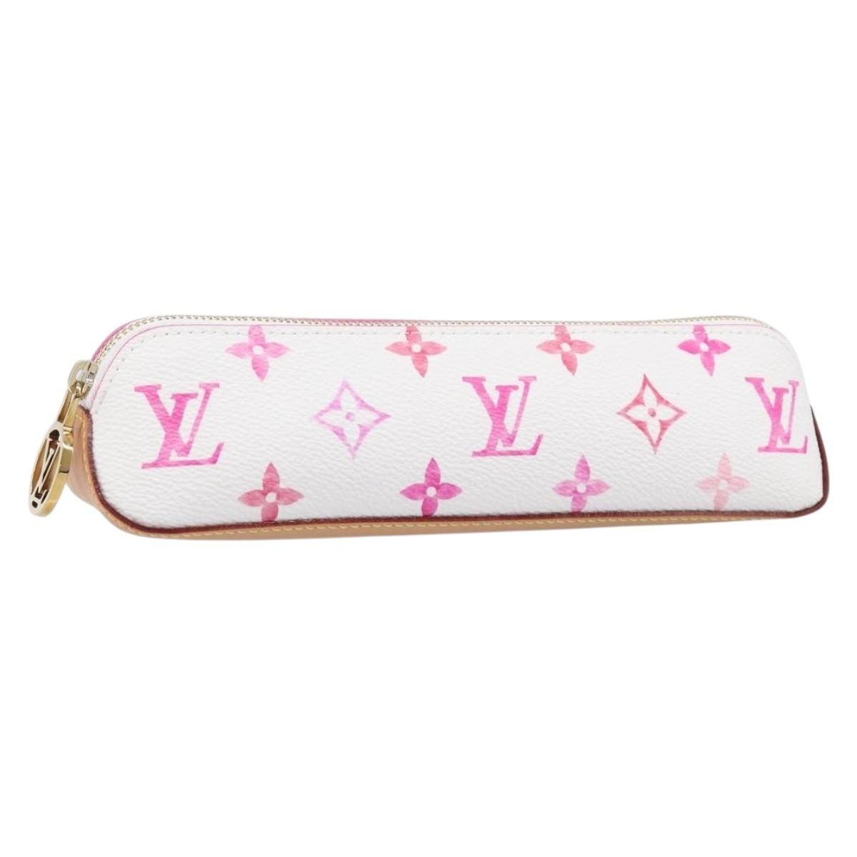 Louis Vuitton Elizabeth Pencil Limited Edition Escale Monogram Giant, Pink, Canvas, Clutch