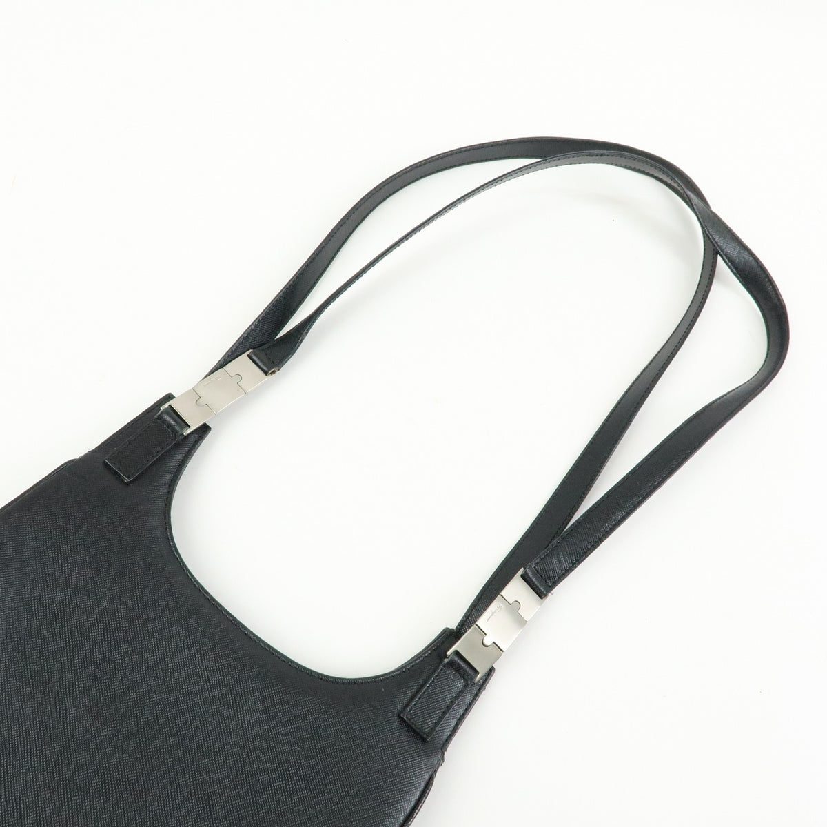 Salvatore Ferragamo Shoulder Bag Leather, Black, Leather, Shoulder Bag