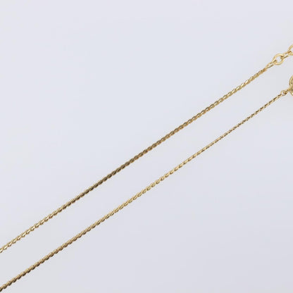 Christian Dior CD Pendant Metal, Gold, Metal, Necklace