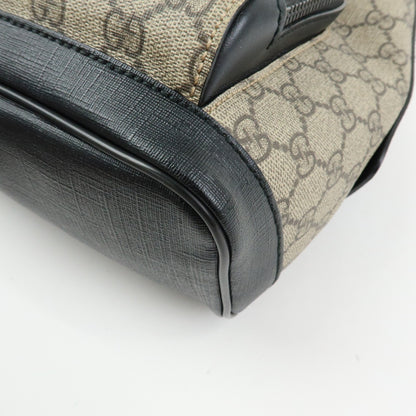 Gucci Zip Pocket GG Coated Canvas, Beige, Canvas, Backpack