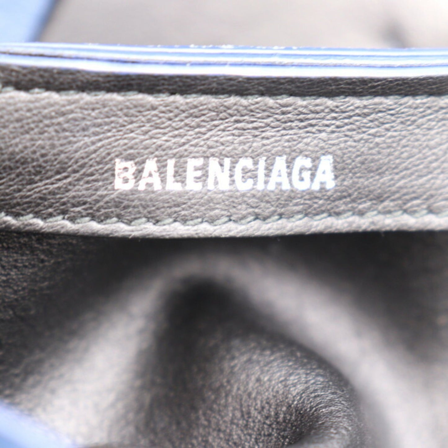 Balenciaga Everyday, Blue, Leather, tote