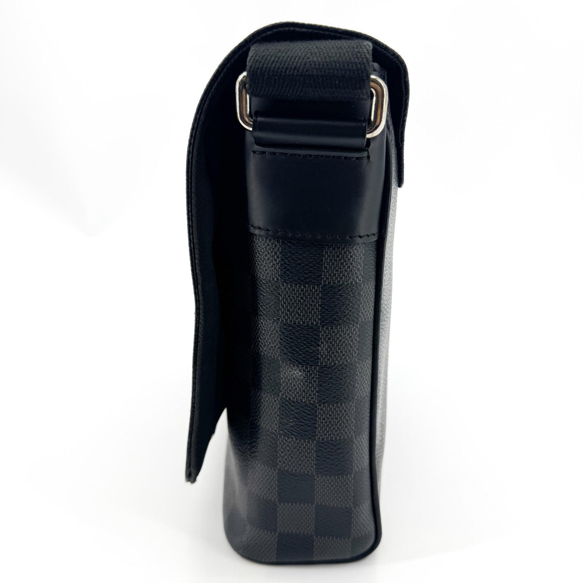 Louis Vuitton Daniel Messenger Damier Graphite, Black, Canvas, Shoulder Bag