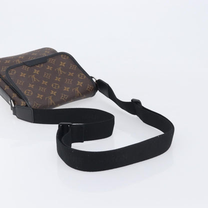 Louis Vuitton Bass Messenger Macassar Monogram Canvas, Brown, Canvas, Handbag