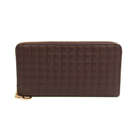 Céline, Brown, Leather, wallet