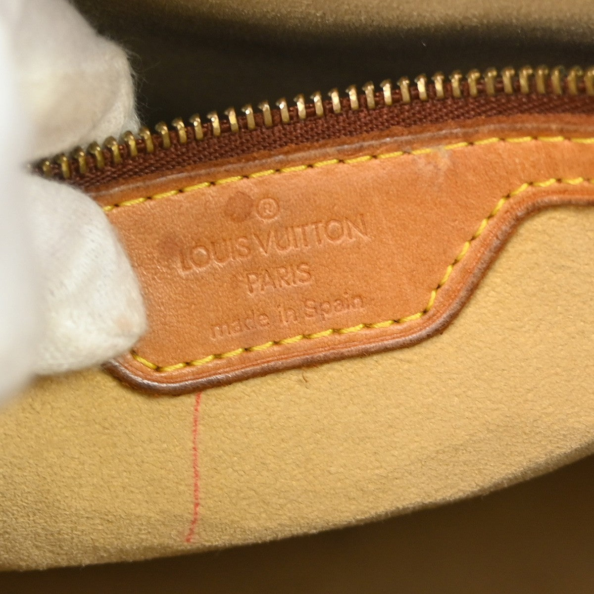 Louis Vuitton Looping Monogram Canvas, Brown, Canvas, Handbag