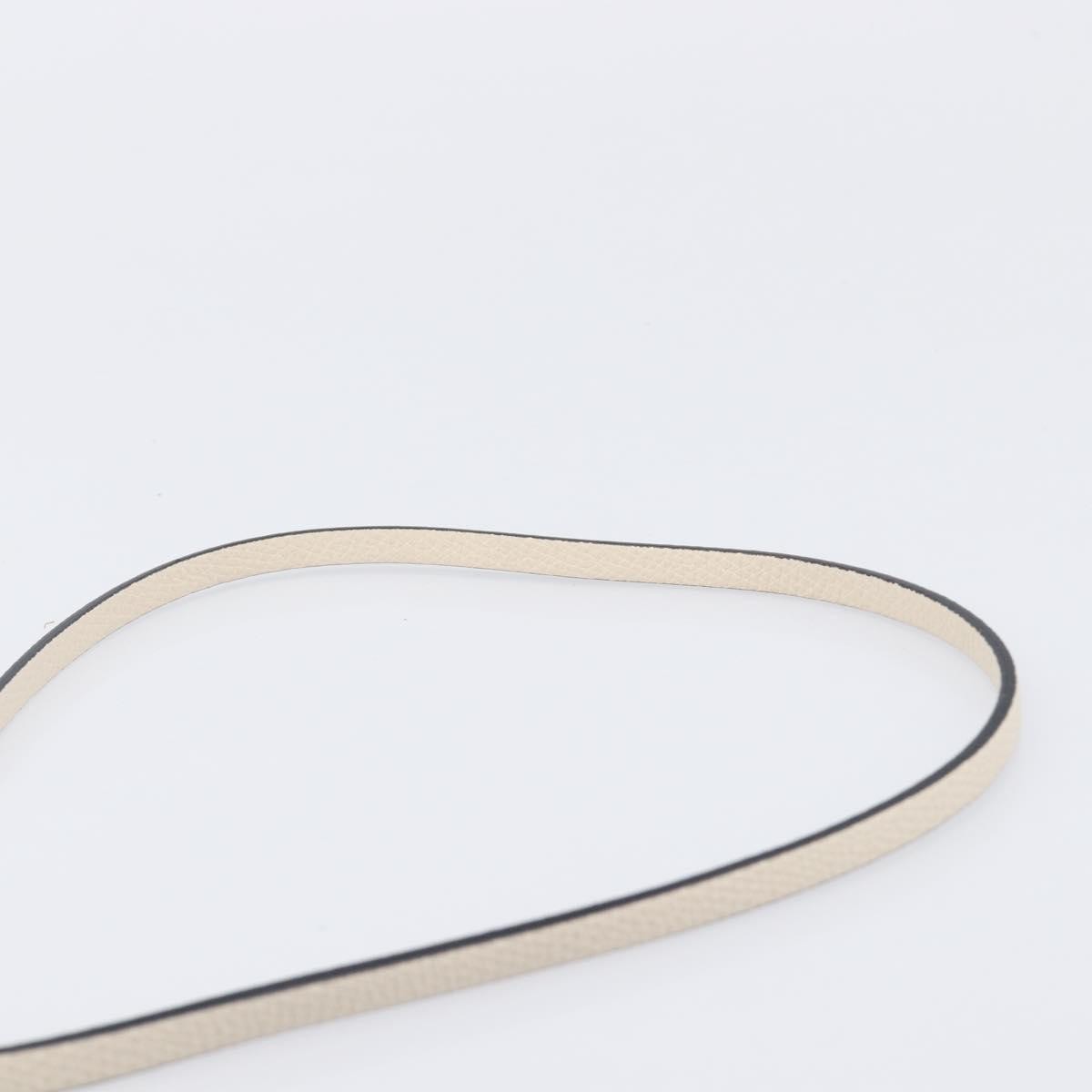 Valentino Garavani V Pouch Shoulder Bag Leather, White, Leather, Shoulder Bag