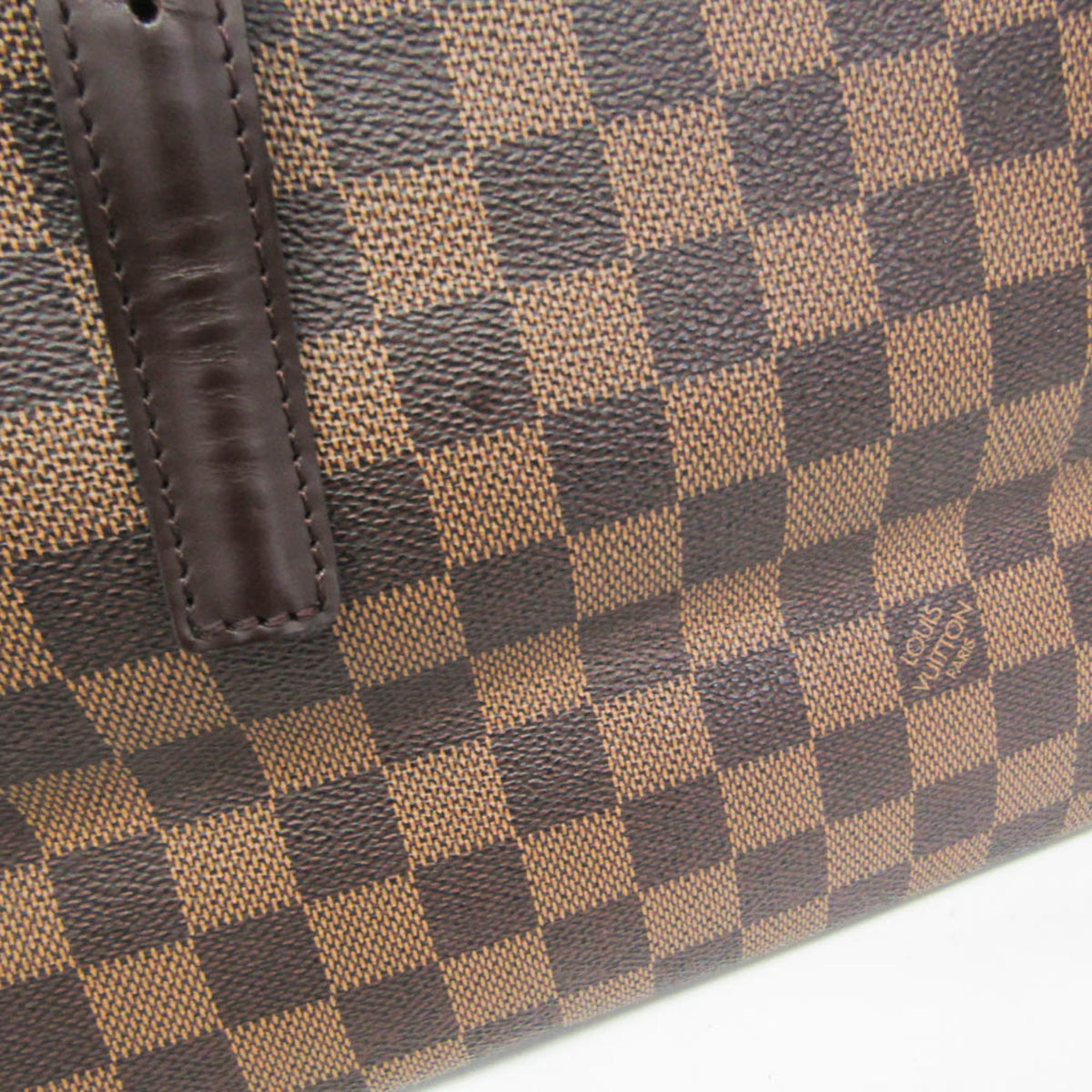Louis Vuitton Chelsea Damier Ebene, Brown, Canvas, Tote Bag