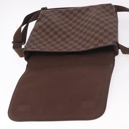Louis Vuitton Brooklyn Damier Ebene, Brown, Canvas, Shoulder Bag