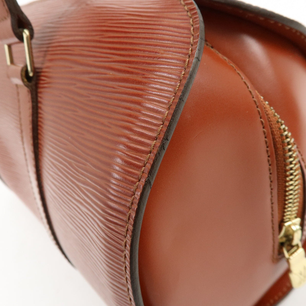Louis Vuitton Soufflot Epi Leather, Brown, Leather, Handbag