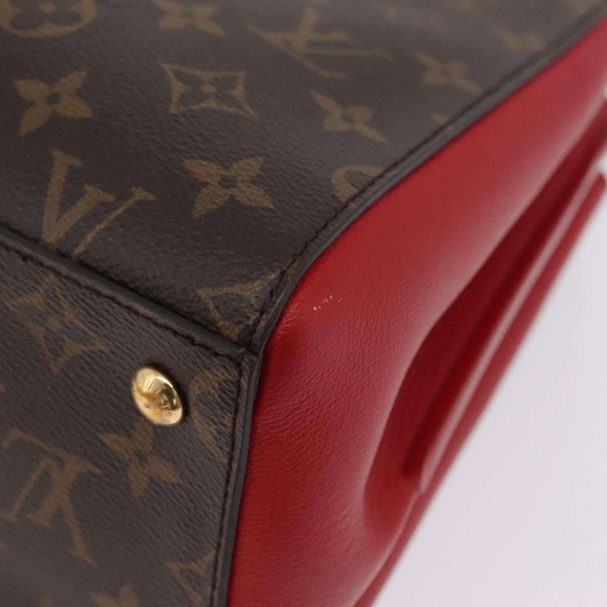 Louis Vuitton Florine Monogram Canvas and Leather, Brown, Canvas, Handbag