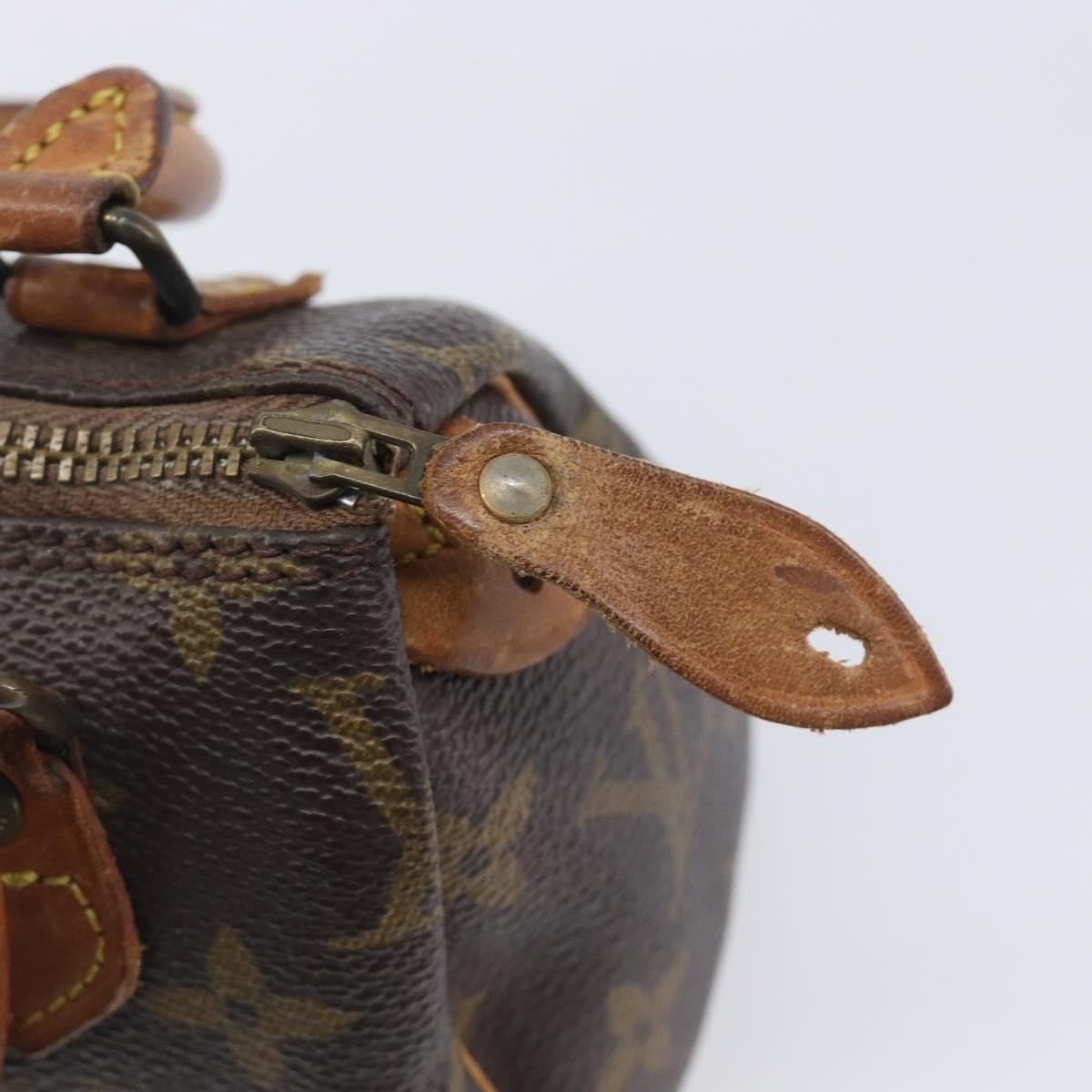 Louis Vuitton Speedy Mini HL Monogram Canvas, Brown, Canvas, Handbag