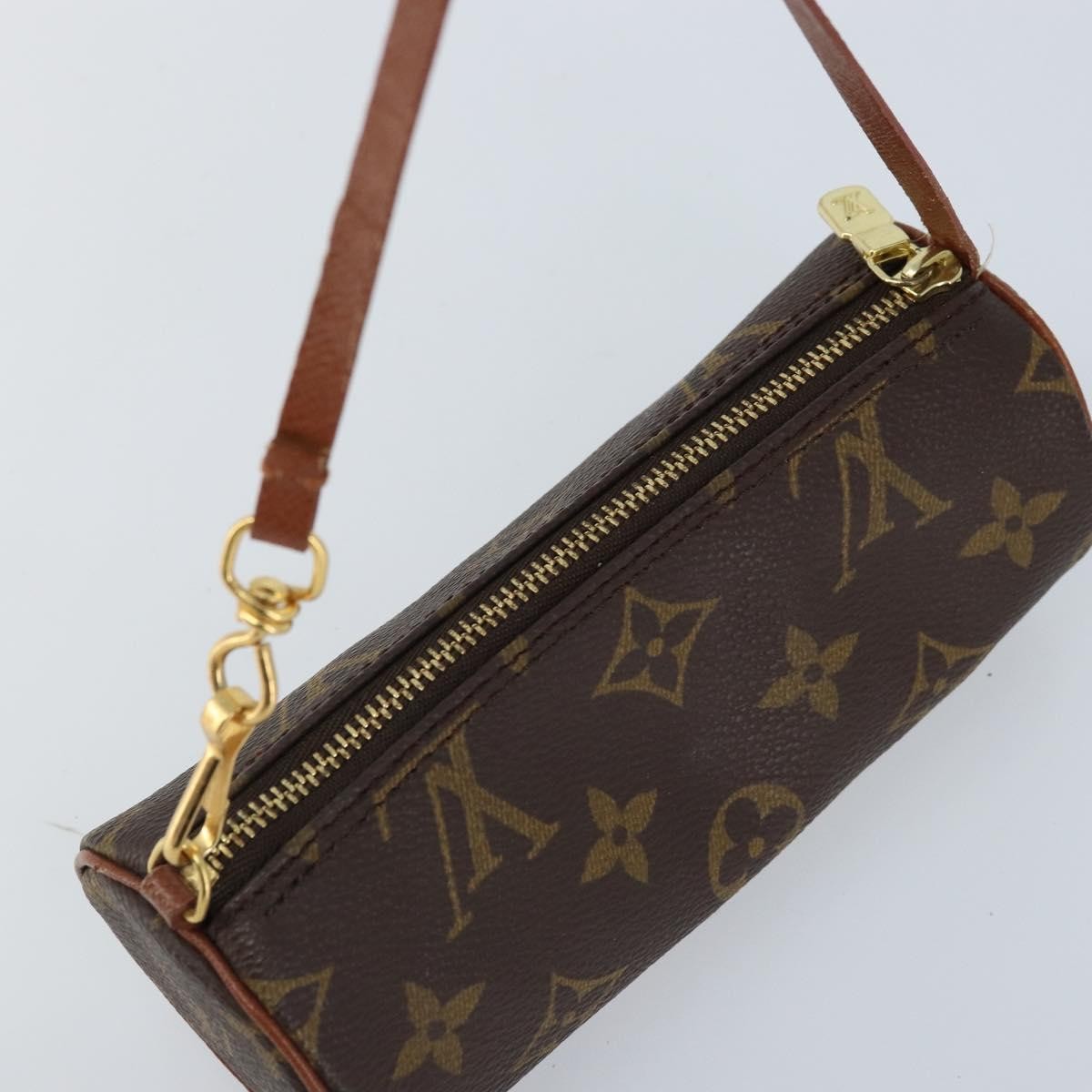 Louis Vuitton Papillon Pochette Monogram Canvas, Brown, Canvas, Clutch