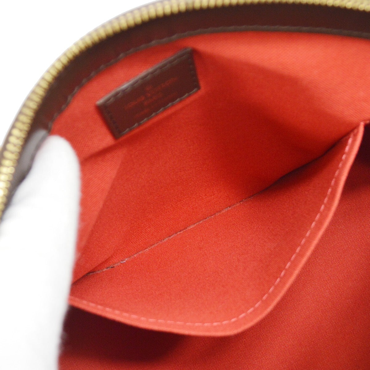 Louis Vuitton Verona Damier Ebene, Brown, Canvas, Shoulder Bag