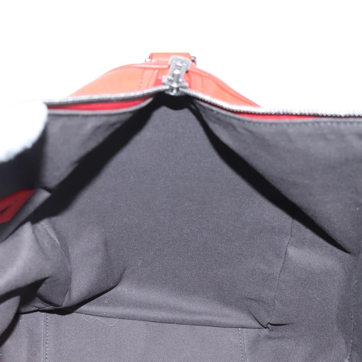 Louis Vuitton Keepall Bandouliere Damier Infini Leather, Red, Leather, Travel Bag