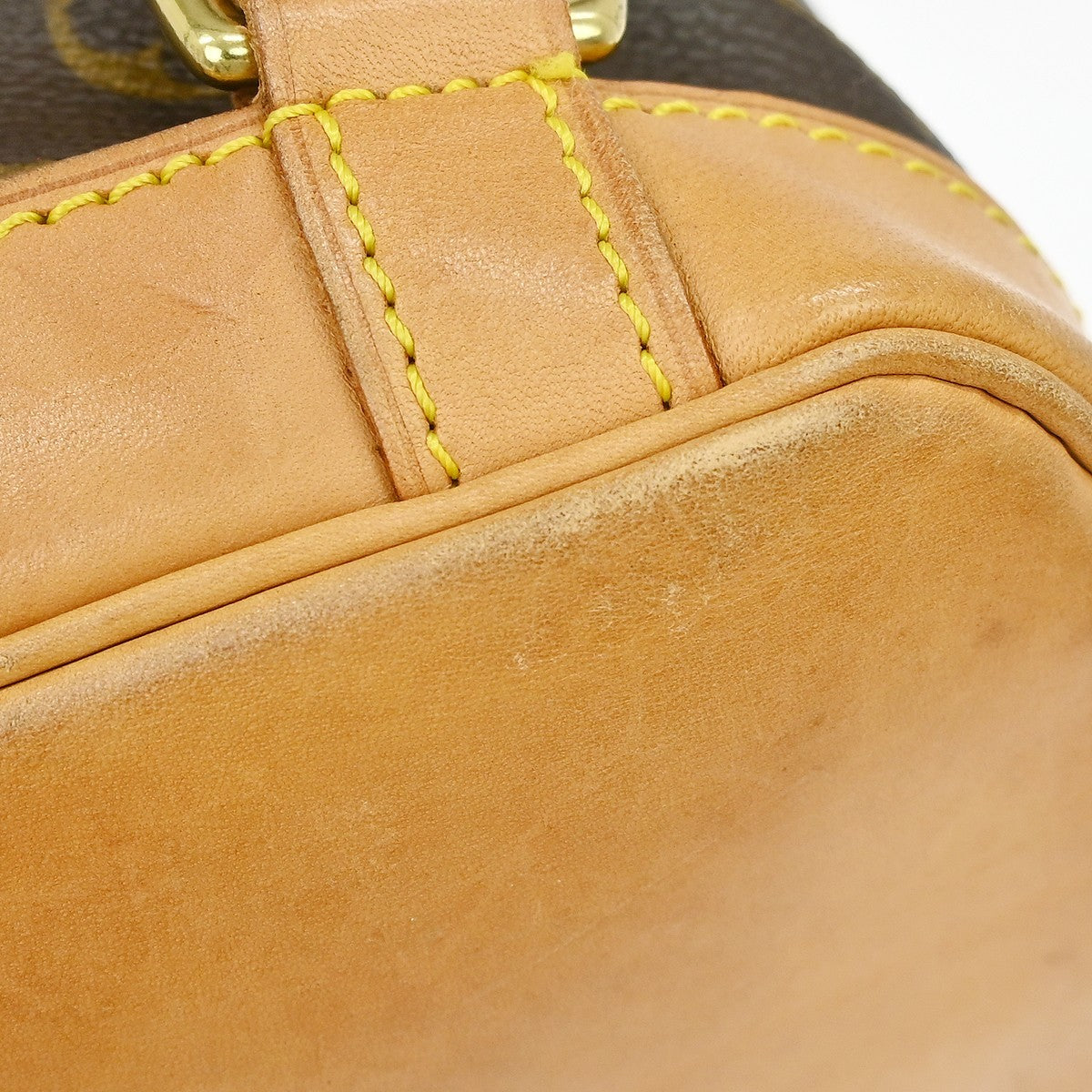 Louis Vuitton Vintage Montsouris Monogram Canvas, Brown, Canvas, Backpack