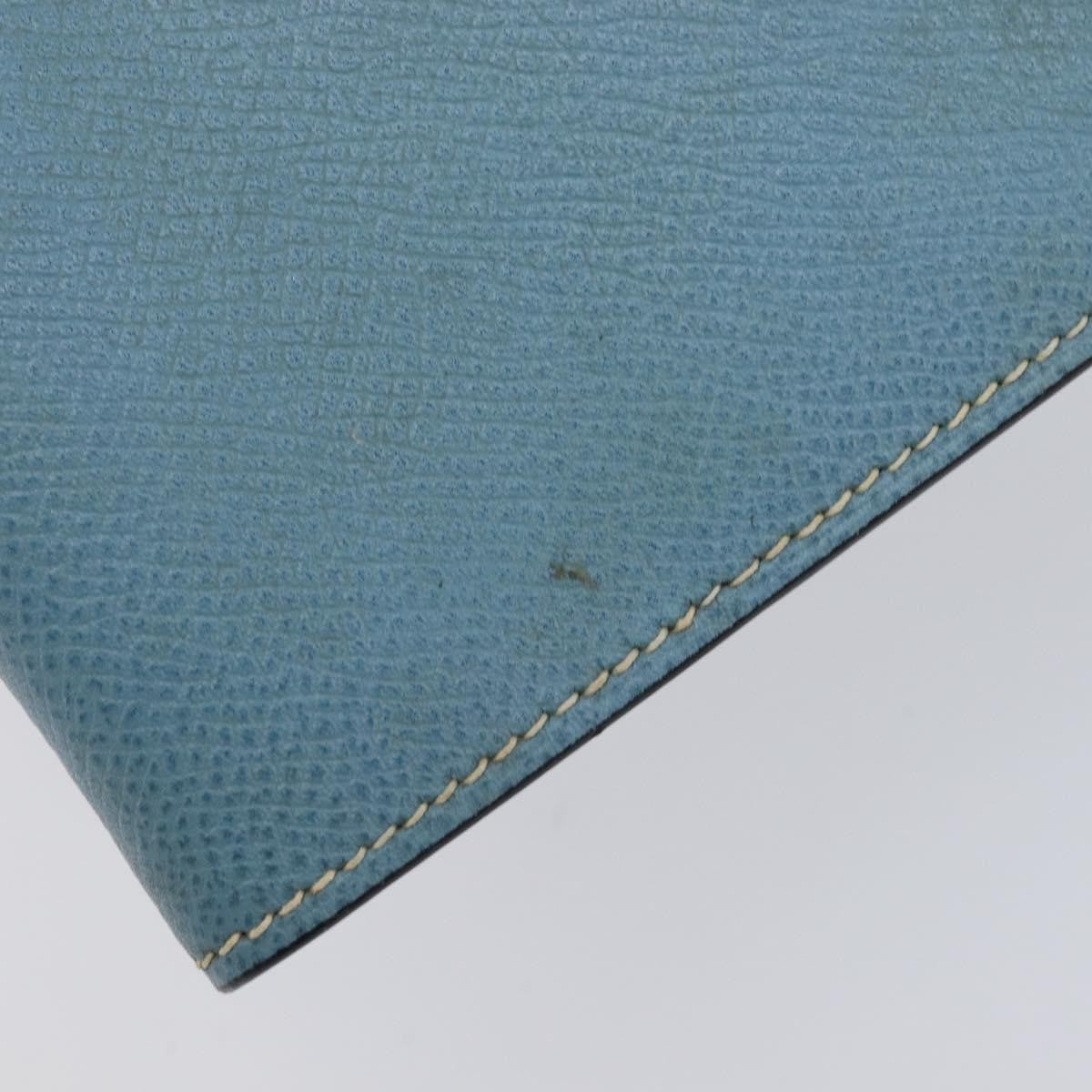 Hermes Vision Agenda Cover Leather, Blue, Leather, Briefcase