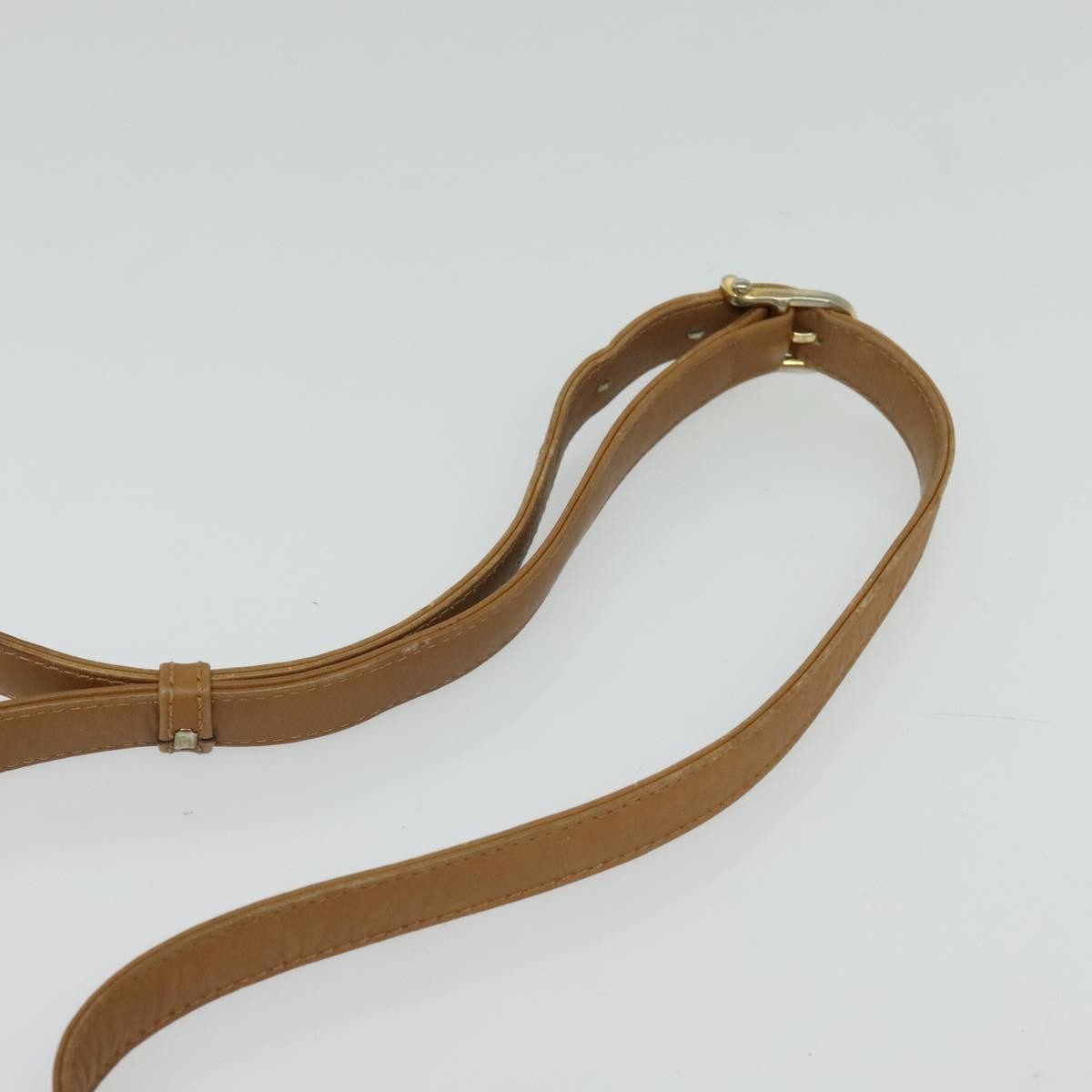 Celine Vintage Macadam Canvas and Leather, Beige, Canvas, Handbag