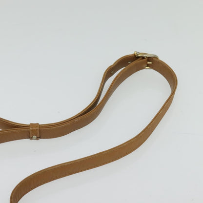 Celine Vintage Macadam Canvas and Leather, Beige, Canvas, Handbag