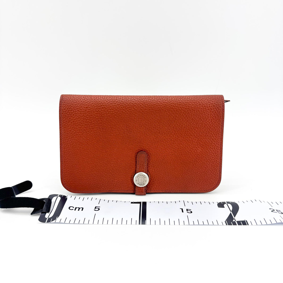 Hermes Bicolor Dogon Duo Combined Leather, Brown, Leather, Wallet