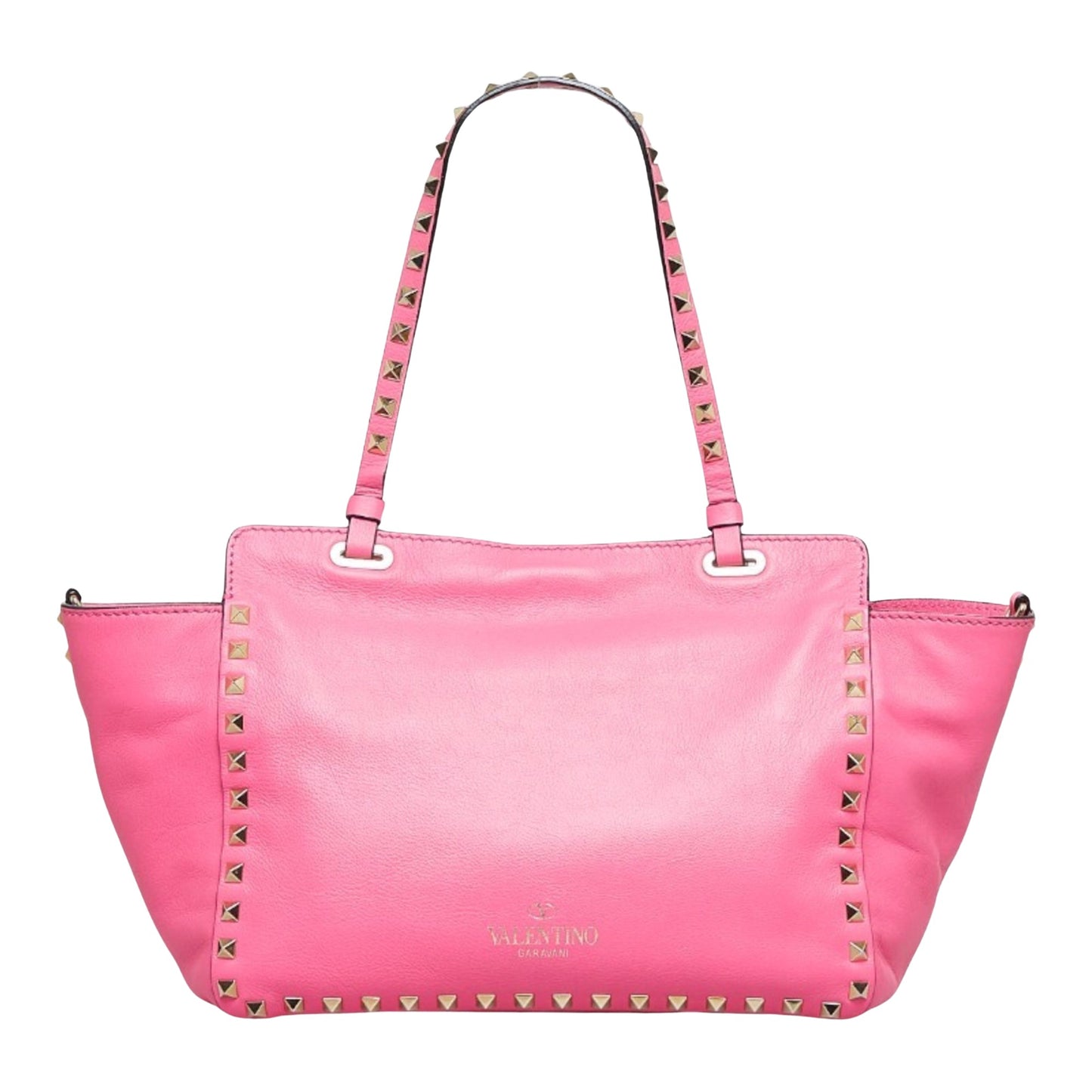 Valentino Garavani Rockstud, Pink, Leather, shoulder