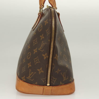 Louis Vuitton Alma Handbag Monogram Canvas, BROWN, CANVAS, Handbag